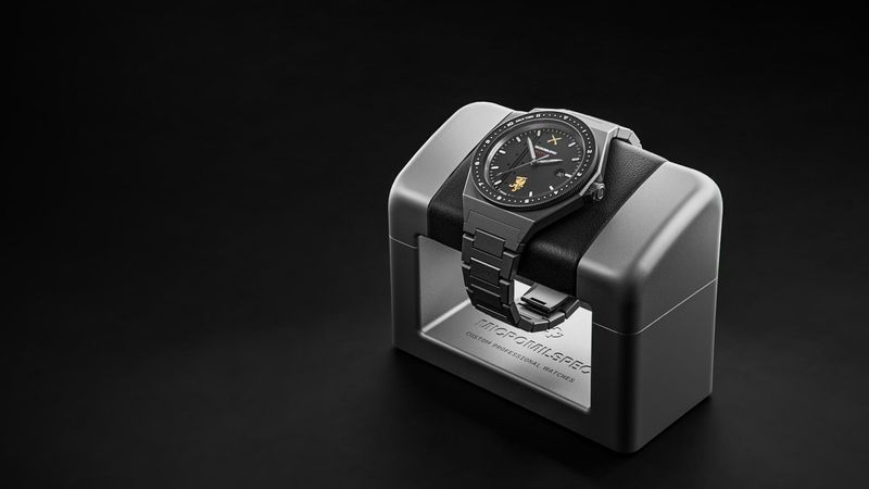 Watch on a stand render