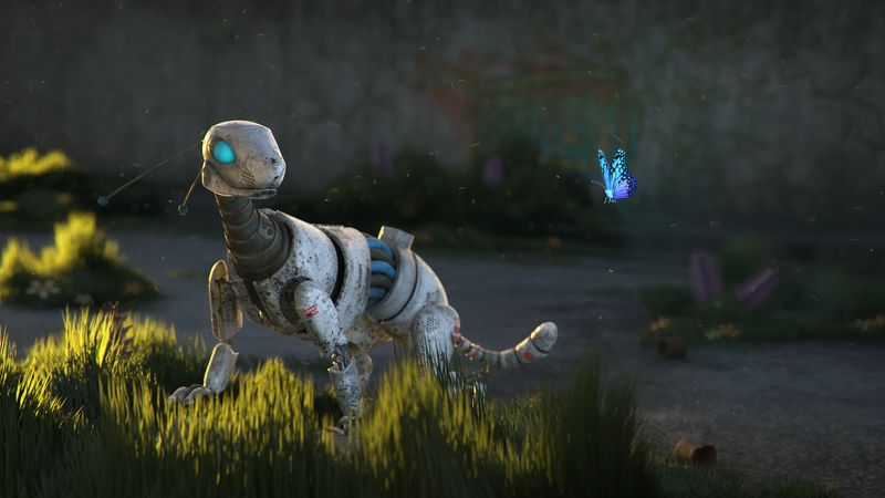 3D render of the Robot Dog